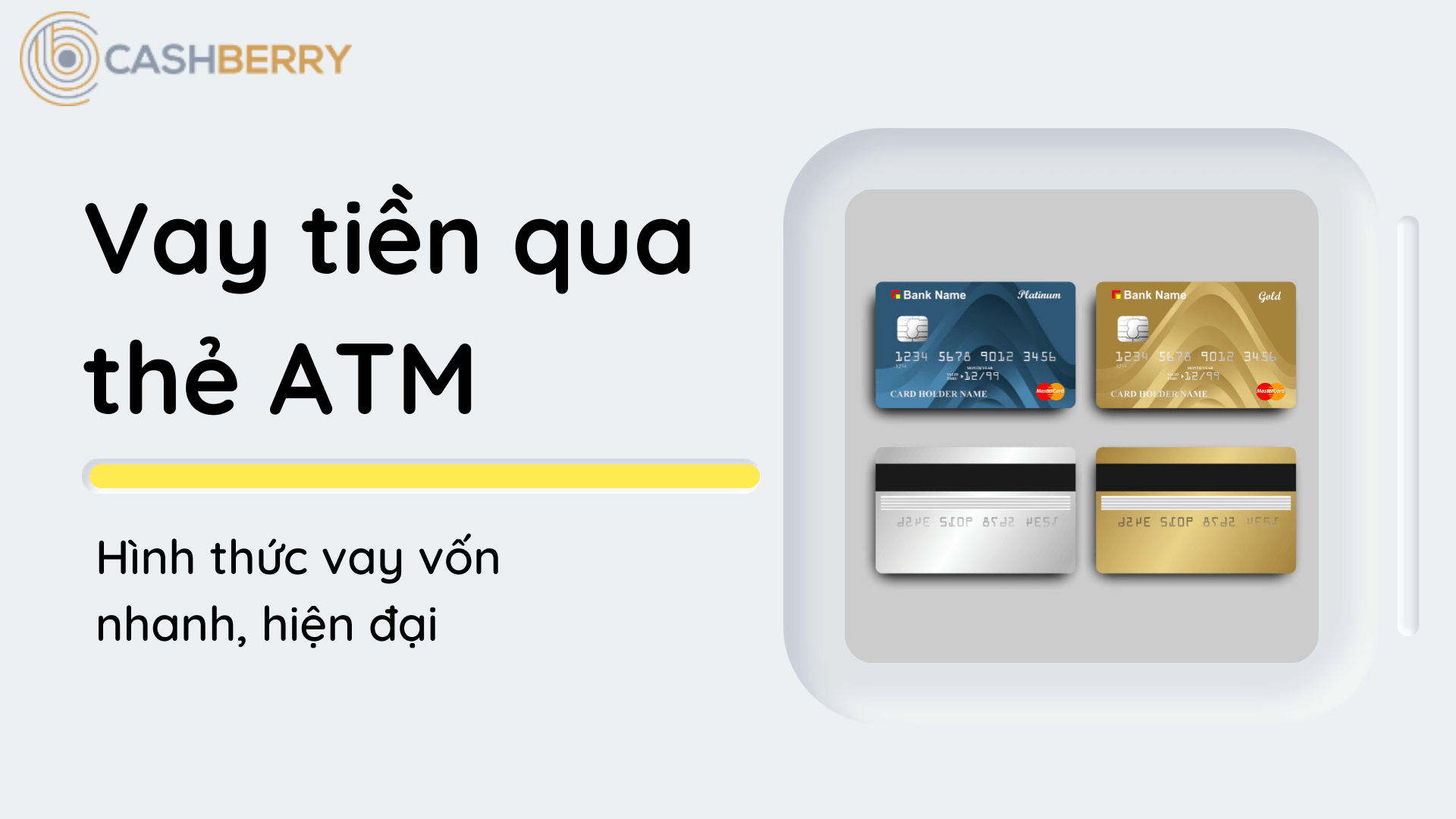 Ưu điểm khi vay tiền qua thẻ ATM
